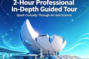 ArtScience Museum Guided Tour with Entry Ticket