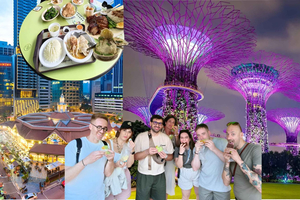 Chinatown Food Tour, River Cruise & 2 top-visit Light Shows