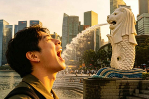Guided Merlion Park Tour + National Museum Ticket