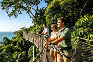 Sentosa: Guided Walking Tour with Fort Siloso & Beach Views