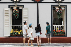 Singapore: Varhaiset maahanmuuttajat: Singapore: Kävelykierros