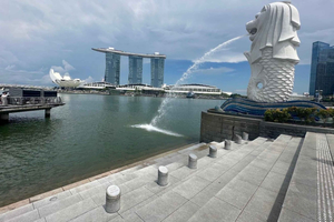 Sparkling Singapore City tour-RiverCruise, LightShows, Satay