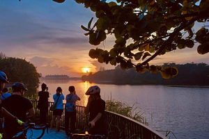 Singapura: Passeio de Bicicleta ao Nascer do Sol (Natureza Oculta + Café da Manhã)