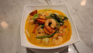 My Destination Singapore Kitchen- Um prato Peranakan