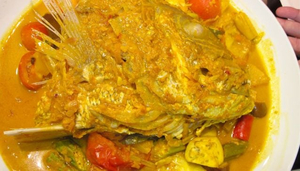 My Destination Singapore Kitchen - Fish Head Curry