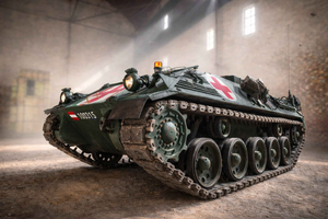 Bratislava: Åktur i en Saurer-stridsvagn i en övergiven fabrik