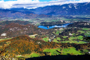 Bled: Guidet elcykeltur til Talež-bjerghytten