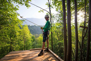 Bled: Zipline Dolinka Exclusive Private Tour