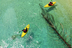 Bovec: Soča River 1-Day Beginners Kayak Course