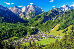 Fra Bled: Guidet elcykeltur i Kranjska Gora