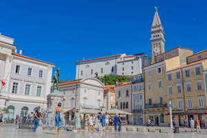From Koper: Group tour to Piran - Coastal Gem