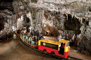 Da Lubiana: Grotte di Postumia e Castello di Predjama Mezza giornata