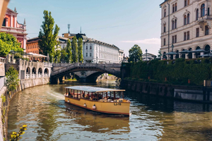 Ljubljana: Bådtur med båden 