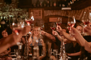 Ljubljana: Vinsmaking med småretter