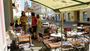 Caj ek cafe