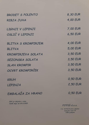 Restavracija FitFiš