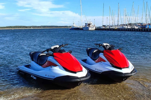 Gdansk: Jetski-verhuur met toegang tot de rivier de Motława en de Golf van Gdansk
