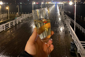 Gdansk: Oudejaarsavond cruise naar Sopot met Prosecco