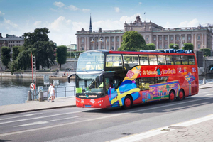 Stockholm: Stadsrondleiding met hop-on-hop-off-bustour