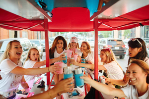 Private Trolley Pub w/ Bar+Mural Stops: up to 15ppl