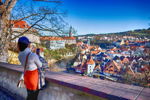 De Prague : excursion d'une journée à Český Krumlov