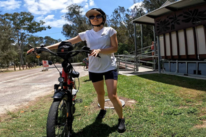 Découvrez la côte nord de Noosa : visite guidée en vélo électrique respectueuse de l'environnement