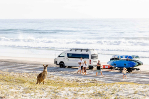 Vanuit Brisbane: dagtour naar Bribie Island en 4x4-tour