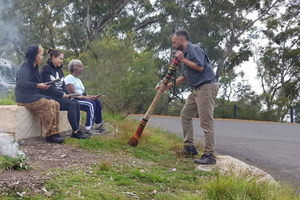 Blue Mountains: Dagstur med aboriginske opplevelser fra Sydney