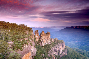 Blue Mountains: tur med guide, solnedgang, fossefall og dyreliv fra Sydney