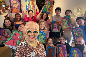 Drag Queen Paint & Sip Workshop (BYO Drinks)