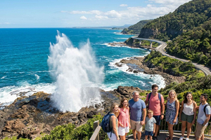 Kiama Blowhole og South Coast – tur for små grupper