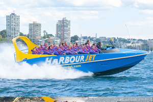 Sydney: 30 minuters båtresa med jetbåt från Darling Harbour