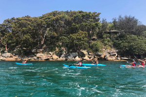 Sydney: Rondleiding in een kajak over de stranden van Manly Cove