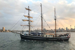 Sydney Harbour: cruise op een groot zeilschip op tweede kerstdag - Southern Swan