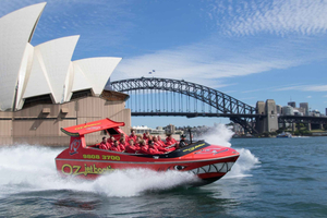 Sydney: przejażdżka łodzią odrzutową z Circular Quay