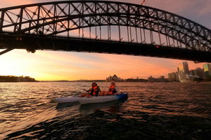 Sydney: Kayak al tramonto - Tour dell'Opera e dell'Harbour Bridge (max 5 persone)