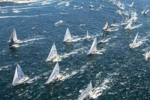 Boottocht op Tweede Kerstdag tijdens de zeilrace van Sydney naar Hobart