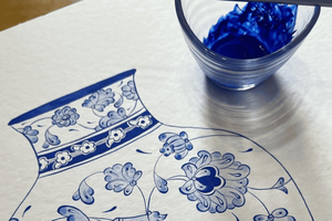 Watercolour Painting Class: Traditional Floral Motifs