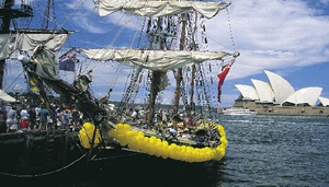 Fira Australiens dag i Sydney