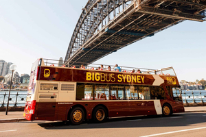 Big Bus Hop-On/Hop-Off-Bustour mit optionaler Schifffahrt