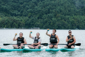 Taipei-Sun Moon Lake bus tickets & SUP experience