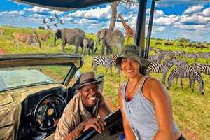Dar Es Salaam: 1 giorno di safari a Mikumi in treno SGR e jeep