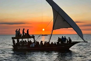 From Zanzibar City to Nungwi: Turtle Swim + Beach & Sunset