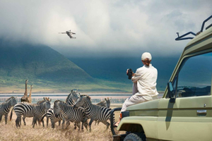 From Zanzibar: Day Selous Game Reserve Safari with Flight