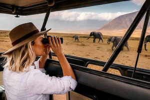 From Zanzibar: Fly-in Nyerere National Park Safari