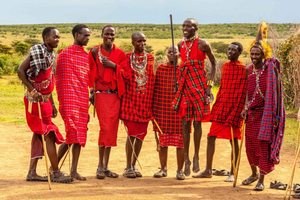 Massai kylä & Baraka turtules akvaario