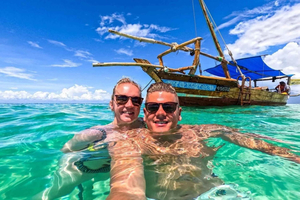 Safari Blue from Nungwi: Ocean Adventure with Seafood BBQ