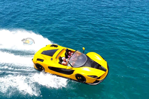 Zanzibar: giro in jet car e kayak trasparente con drone