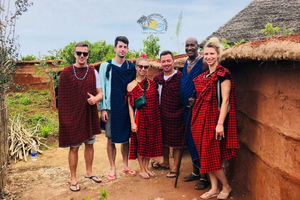 Zanzibar: Maasai Culture Tour & Turtles Swim Baraka Aquarium