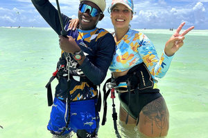 Zanzíbar: clase de kitesurf para principiantes en la playa de Paje